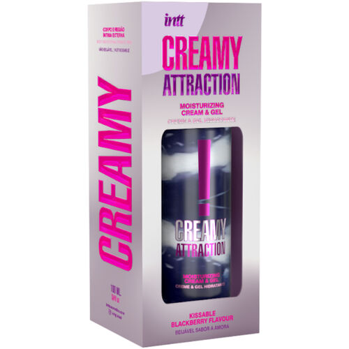 CREAMY ATTRACTION - CREME E GEL COMESTÍVEL SABOR AMORA