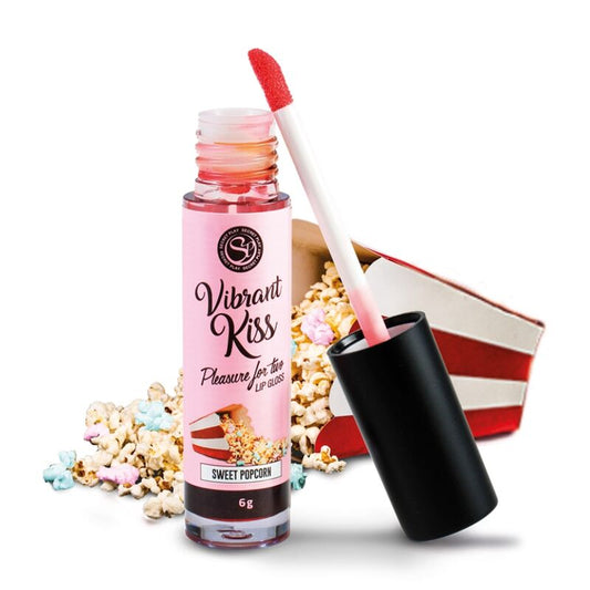LIP GLOSS BEIJO VIBRANTE - PIPOCA DOCE